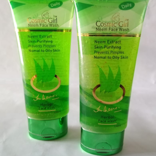 Cosmic Girl Neem Herbal Face Wash – 100ml (For Normal to Oily Skin)