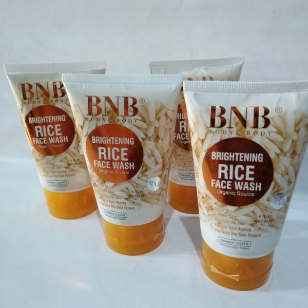 BNB (Body 'N Body) Brightening Rice Face Wash – 120ml