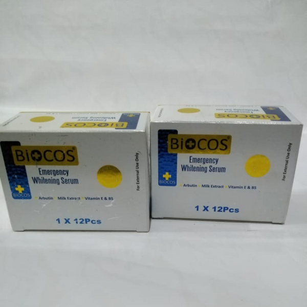 Biocos Emergency Whitening Serum (1 Box = 12 Ampoules)
