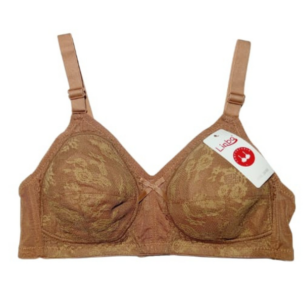 Ladies Lace Non-Padded Bra – Skin Color (Comfort Fit)