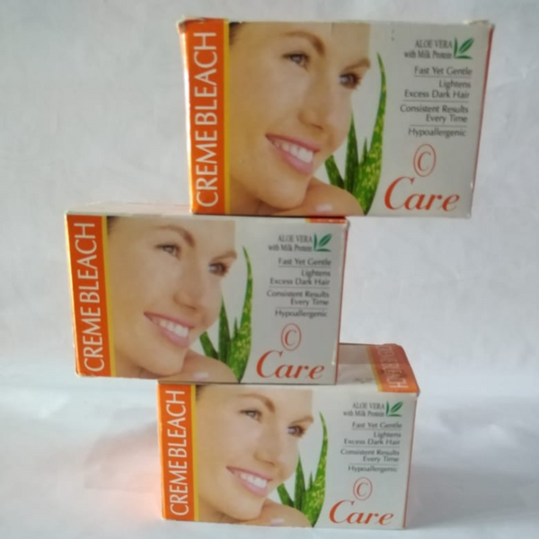 Care Creme Bleach with Aloe Vera & Milk Protein